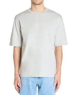 Celio T-shirt oversize col rond - bleu^Homme T-Shirts