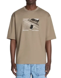 Celio T-shirt oversize col rond 100% coton -^Homme T-Shirts