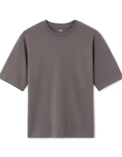 Celio T-shirt oversize col rond - gris^Homme T-Shirts