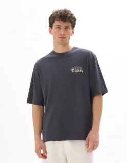Celio T-shirt oversize col rond 100% coton imprimé astro -^Homme T-Shirts