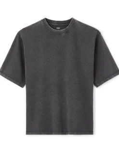 Celio T-shirt oversize col rond 100% coton - noir^Homme T-Shirts