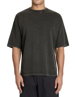 Celio T-shirt oversize col rond 100% coton - noir^Homme T-Shirts
