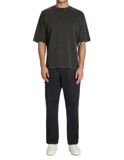 Celio T-shirt oversize col rond 100% coton - noir^Homme T-Shirts