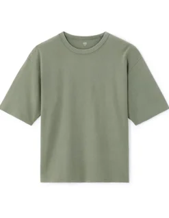Celio T-shirt oversize col rond - kaki^Homme T-Shirts