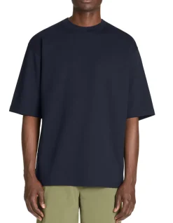 Celio T-shirt oversize col rond - marine^Homme T-Shirts