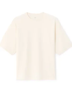 Celio T-shirt oversize col rond coton mélangé - beige^Homme T-Shirts