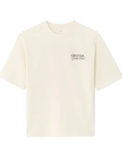 Celio T-shirt oversize col rond 100% coton imprimé astro - écru^Homme T-Shirts