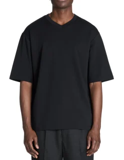 Celio T-shirt oversize col v coton mélangé -^Homme T-Shirts