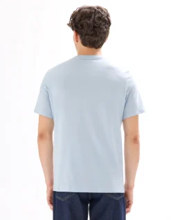 Celio T-shirt regular col rond 100% coton - bleu^Homme T-Shirts