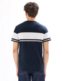 Celio T-shirt regular col rond 100% coton - marine^Homme T-Shirts