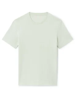 Celio T-shirt regular col rond 100% coton - vert clair^Homme T-Shirts