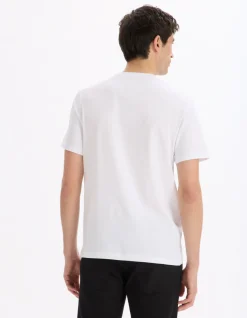 Celio T-shirt regular col rond 100% coton -^Homme T-Shirts
