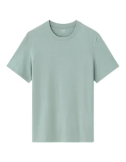 Celio T-shirt regular col rond 100% coton - bleu clair^Homme T-Shirts
