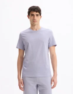 Celio T-shirt regular col rond 100% coton -^Homme T-Shirts