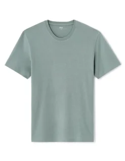 Celio T-shirt regular col rond 100% coton - vert^Homme T-Shirts