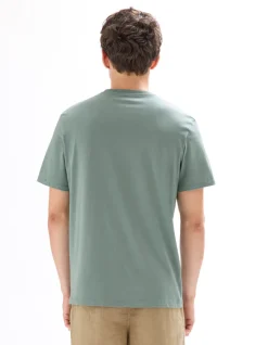Celio T-shirt regular col rond 100% coton - vert^Homme T-Shirts