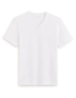 Celio T-shirt regular col V 100% coton -^Homme T-Shirts