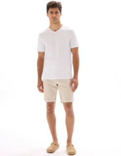 Celio T-shirt regular col V 100% coton -^Homme T-Shirts
