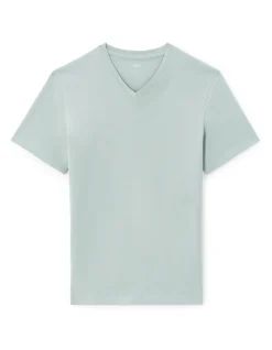 Celio T-shirt regular col v 100% coton -^Homme T-Shirts