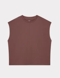 Celio T-shirt sans manche en coton boxy - rose^Femme T-Shirts & Tops
