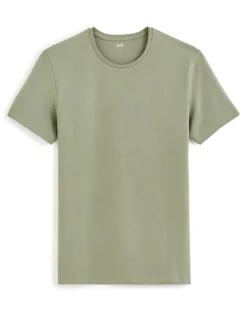 Celio T-shirt slim col rond en coton stretch -^Homme T-Shirts