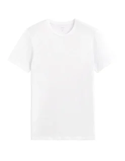 Celio T-shirt slim col rond en coton stretch + long -^Homme T-Shirts