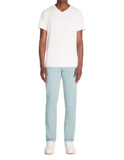 Celio T-shirt slim col V en coton stretch -^Homme T-Shirts