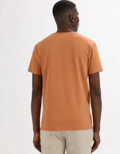 Celio T-shirt slim col V en coton stretch -^Homme T-Shirts
