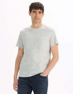 Celio T-shirt straight col rond -^Homme T-Shirts