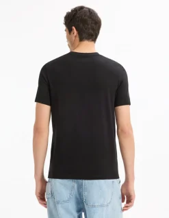 Celio T-shirt straight col rond 100% coton -^Homme T-Shirts