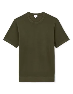 Celio T-shirt straight col rond 100% coton - kaki^Homme T-Shirts