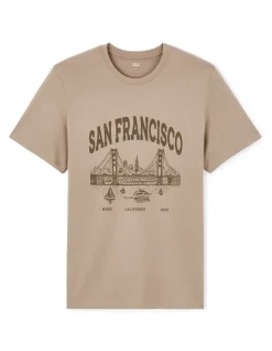 Celio T-shirt straight col rond 100% coton -^Homme T-Shirts