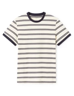Celio T-shirt straight col rond 100% coton - marine^Homme T-Shirts