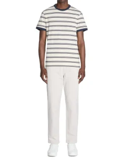 Celio T-shirt straight col rond 100% coton - marine^Homme T-Shirts