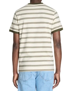Celio T-shirt straight col rond 100% coton - bordeaux^Homme T-Shirts