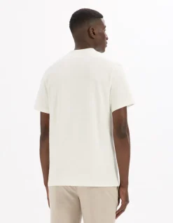 Celio T-shirt straight col tunisien 100% coton -^Homme T-Shirts