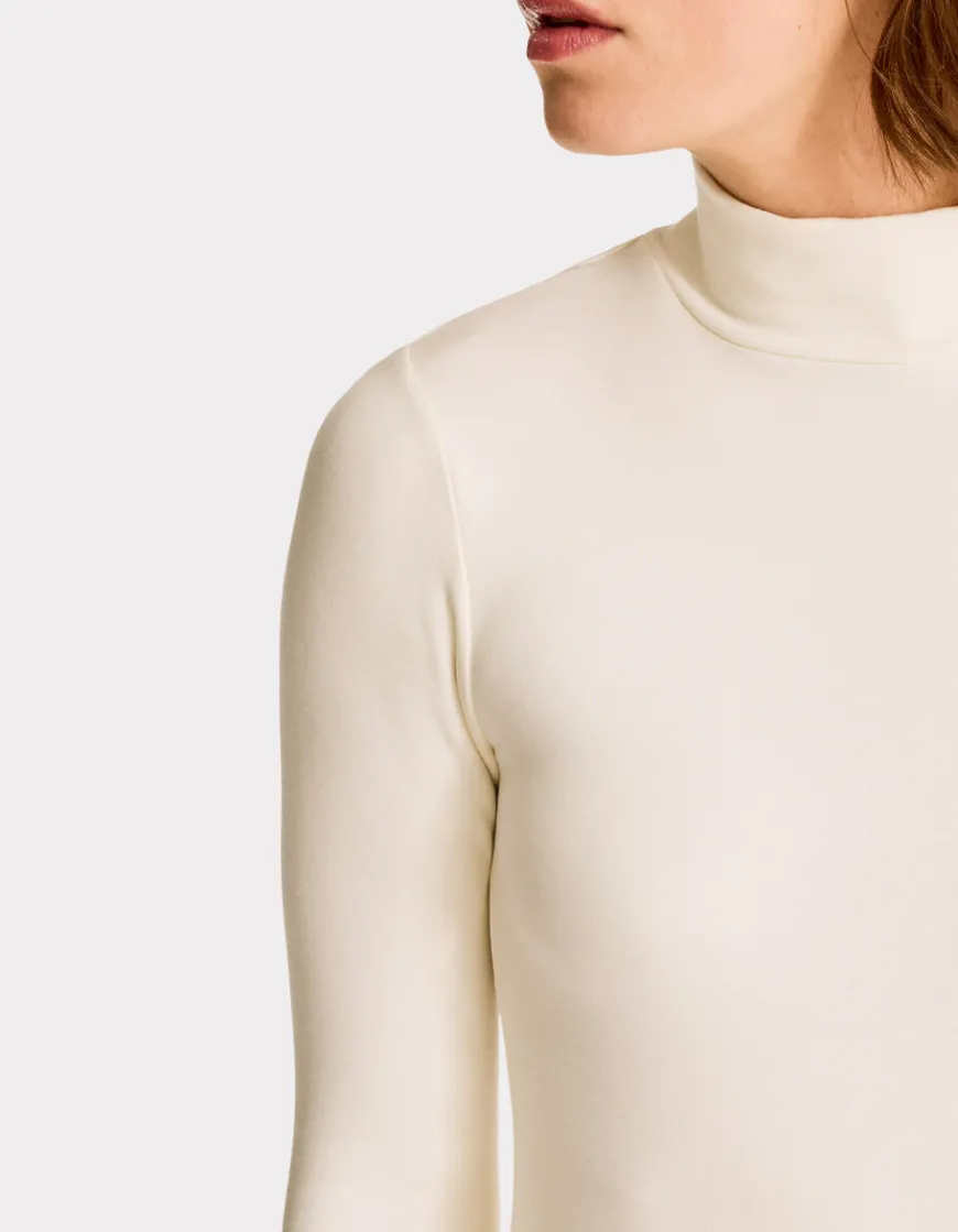 Celio T-shirt thermique col roulé - écru^Femme Sportswear|Pyjamas
