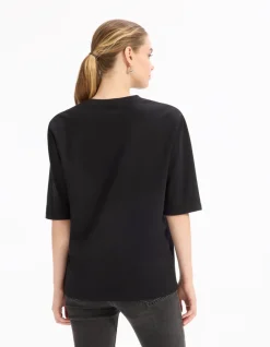 Celio T-shirt uni à épaulettes -^Femme T-Shirts & Tops
