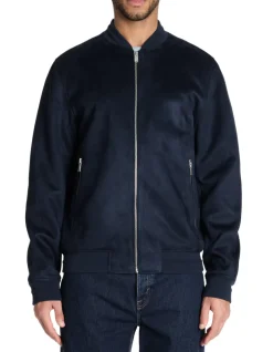Celio Veste col bomber - marine^Homme Manteaux|Blousons