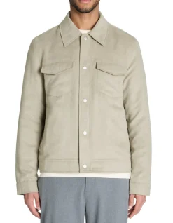 Celio Veste col chemise - beige^Homme Blousons|Vestes