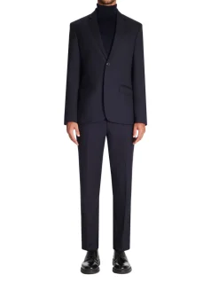 Celio Veste de costume slim 100% laine - marine^Homme Vestes De Costumes|Vestes De Costume