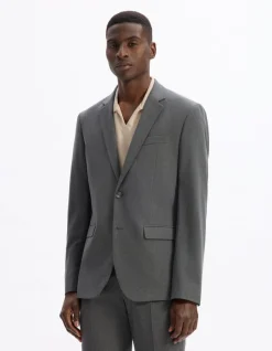 Celio Veste de costume slim stretch -^Homme Vestes De Costumes|Vestes De Costume