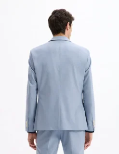 Celio Veste de costume slim stretch -^Homme Vestes De Costumes|Vestes De Costume