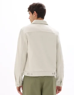 Celio Veste en jean - écru^Homme Blousons|Vestes