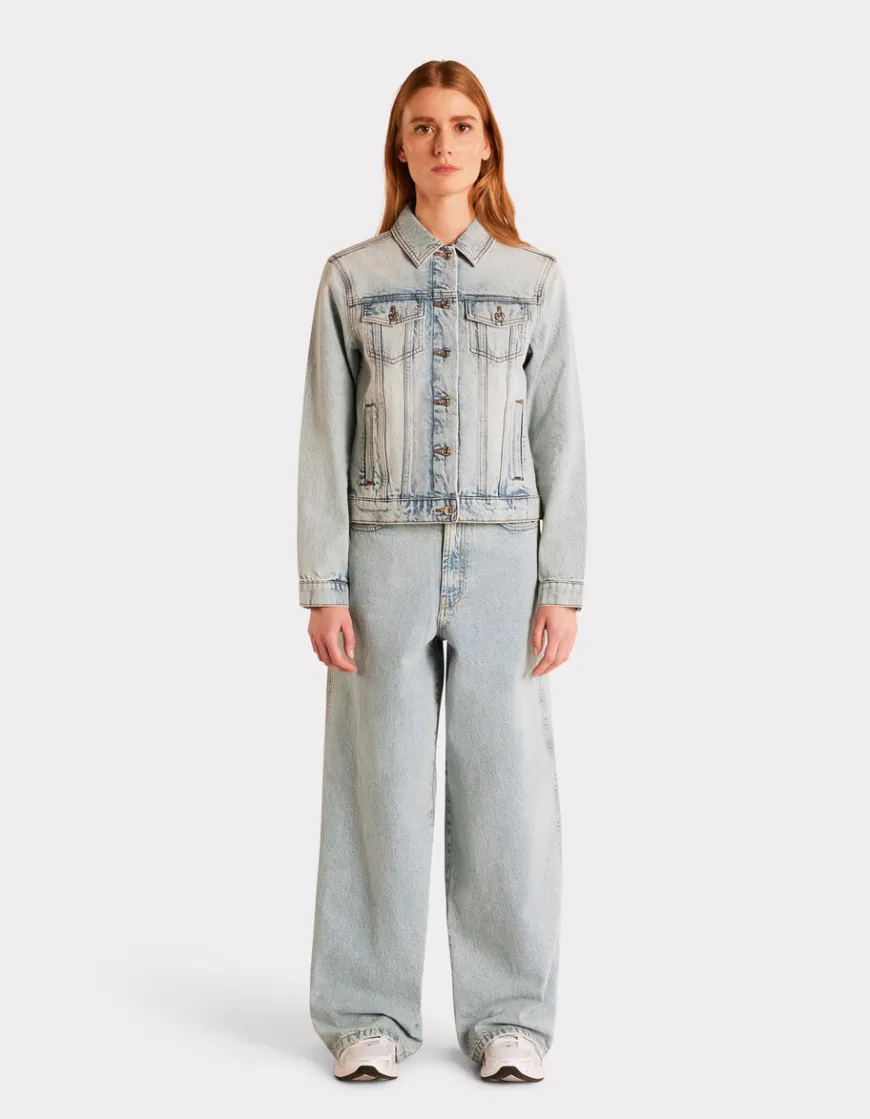 Celio Veste en jean - denim^Femme Vestes & Blazers