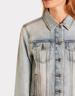 Celio Veste en jean - denim^Femme Vestes & Blazers