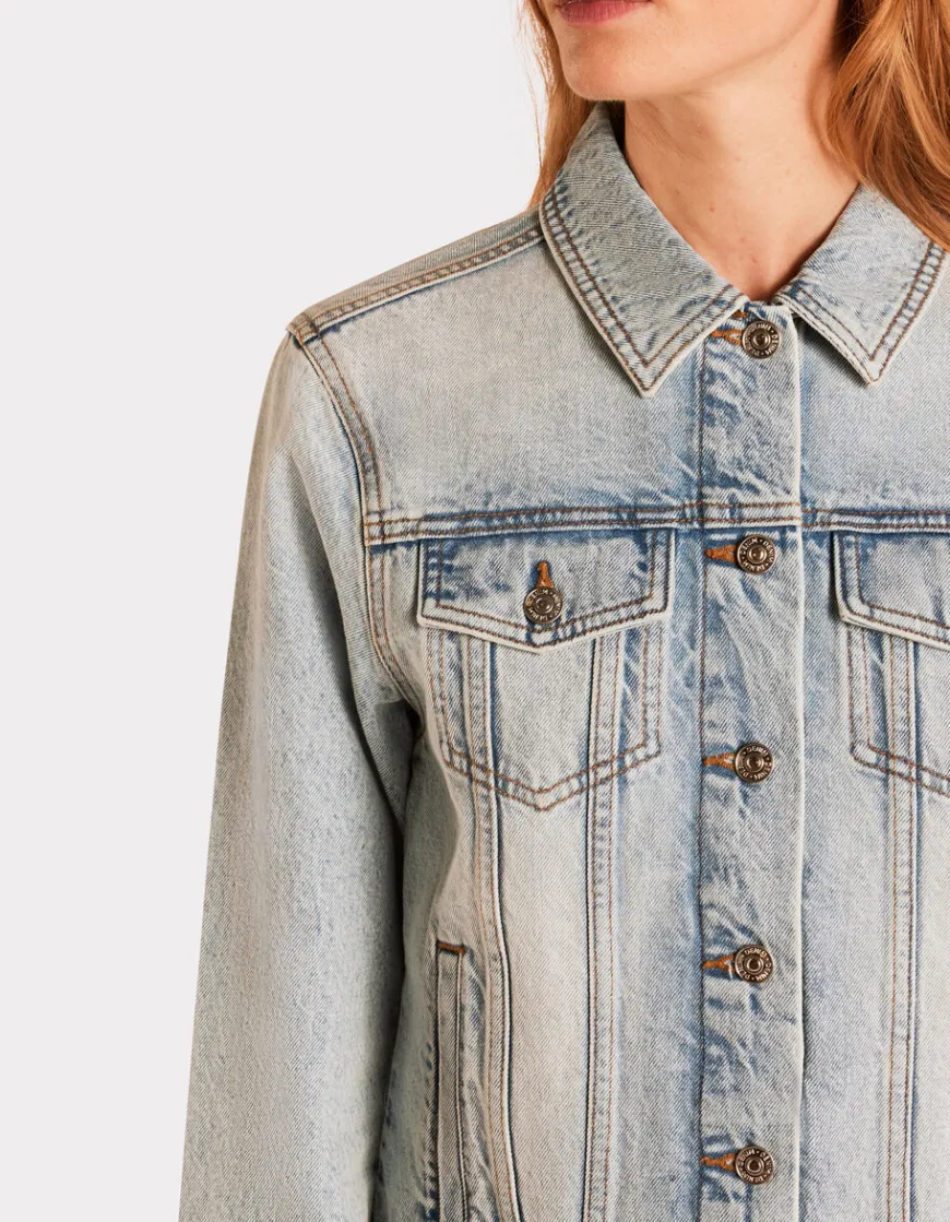 Celio Veste en jean - denim^Femme Vestes & Blazers