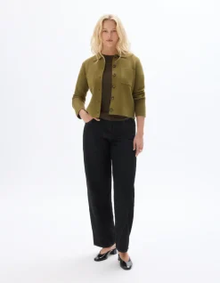Celio Veste en maille compacte - verte^Femme Gilets & Cardigans