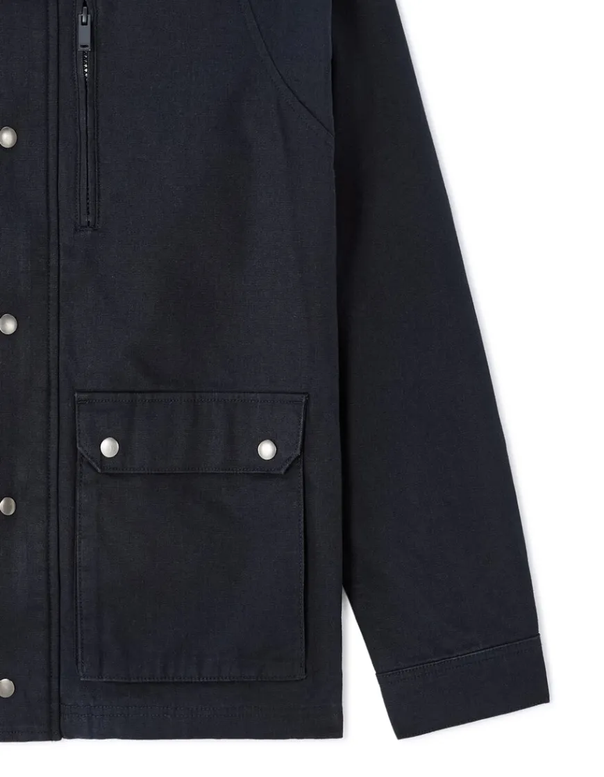 Celio Veste multipoches et col velour - marron^Homme Manteaux|Blousons