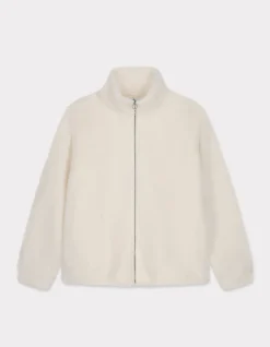 Celio Veste polaire fluffy - écru^Femme Loungewear|Pulls